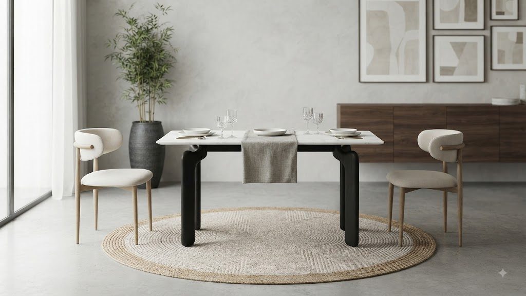 TONARA CASA - sintered stone dining table manufacturer China - TC-006 - OEM ODM furniture manufacturer Tianjin China