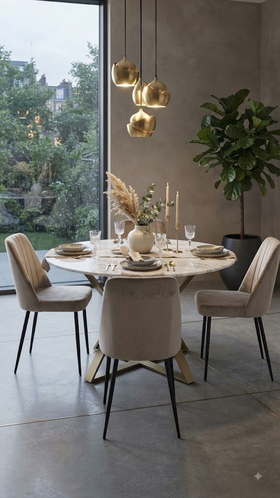 TONARA CASA - sintered stone dining table manufacturer China - TC-007 - OEM ODM furniture manufacturer Tianjin China