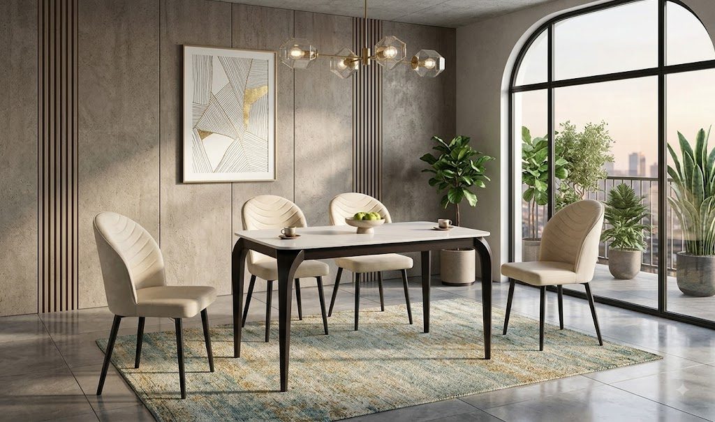 TONARA CASA - sintered stone dining table manufacturer China - TC-011 - OEM ODM furniture manufacturer Tianjin China