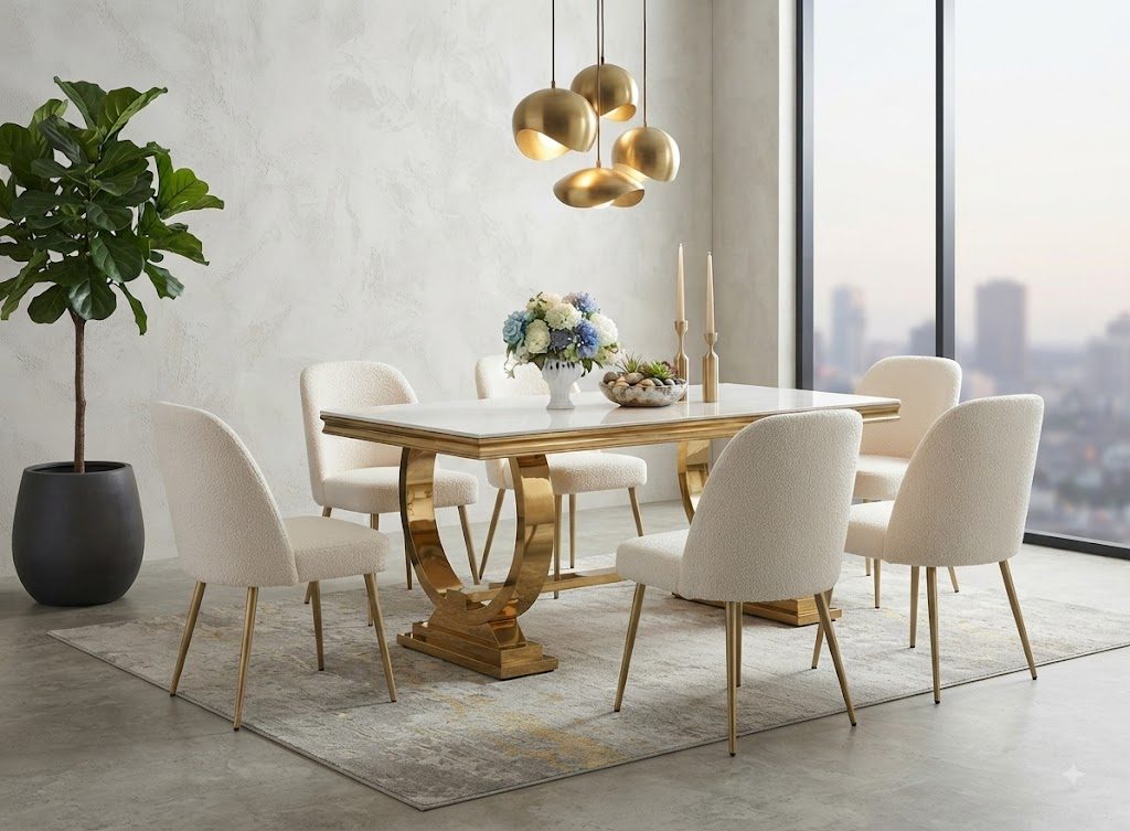 TONARA CASA - sintered stone dining table manufacturer China - TC-027 - OEM ODM furniture manufacturer Tianjin China