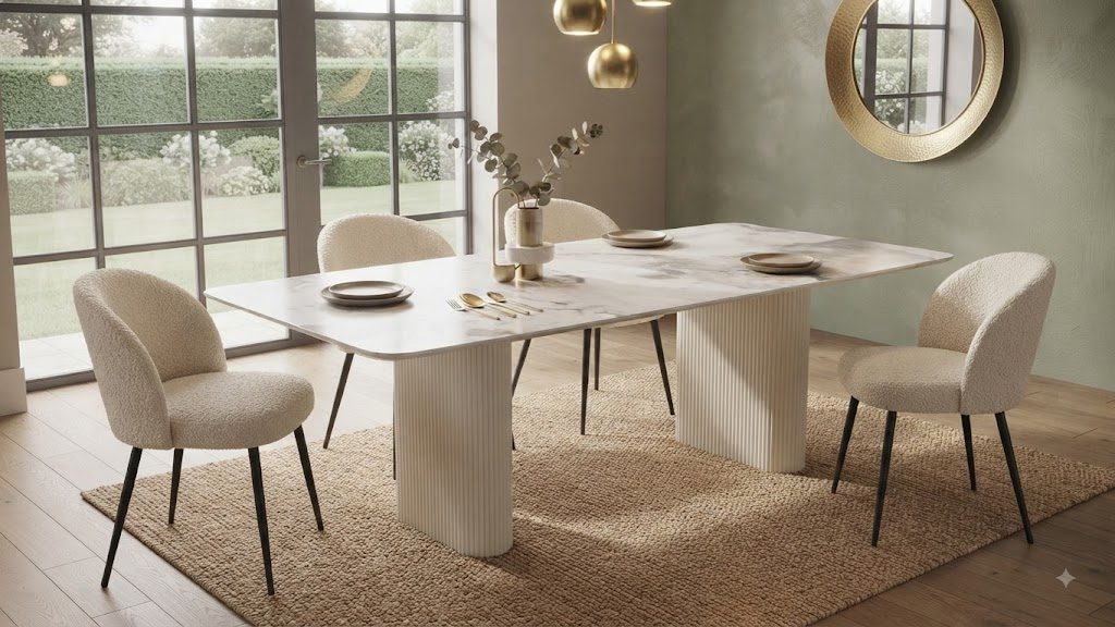 TONARA CASA - sintered stone dining table manufacturer China - TC-045 - OEM ODM furniture manufacturer Tianjin China