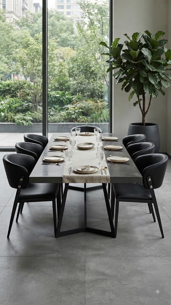 TONARA CASA - sintered stone dining table manufacturer China - TC-059 - OEM ODM furniture manufacturer Tianjin China