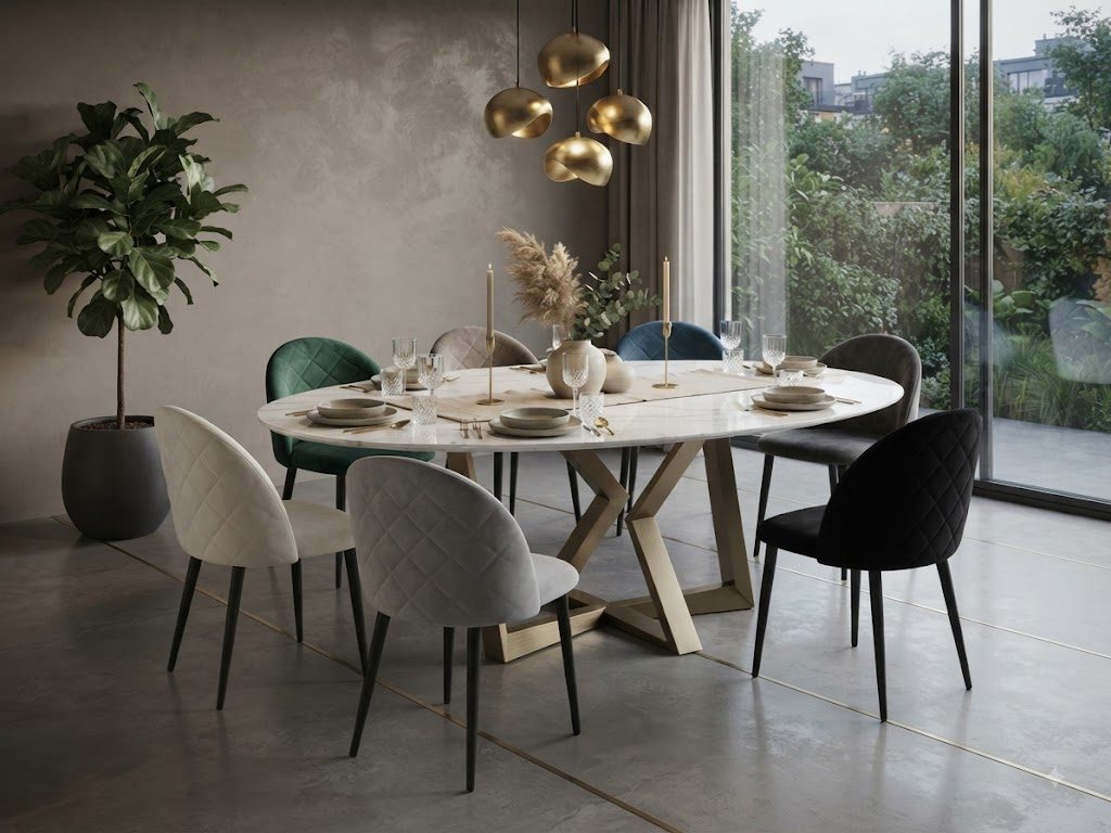 TONARA CASA - sintered stone dining table manufacturer China - TC-062 - OEM ODM furniture manufacturer Tianjin China