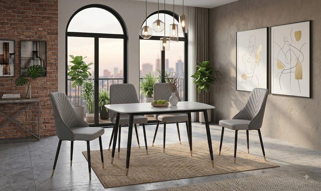 TONARA CASA - sintered stone dining table manufacturer China - TC-079 - OEM ODM furniture manufacturer Tianjin China