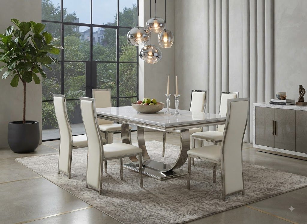 TONARA CASA - sintered stone dining table manufacturer China - TC-082 - OEM ODM furniture manufacturer Tianjin China