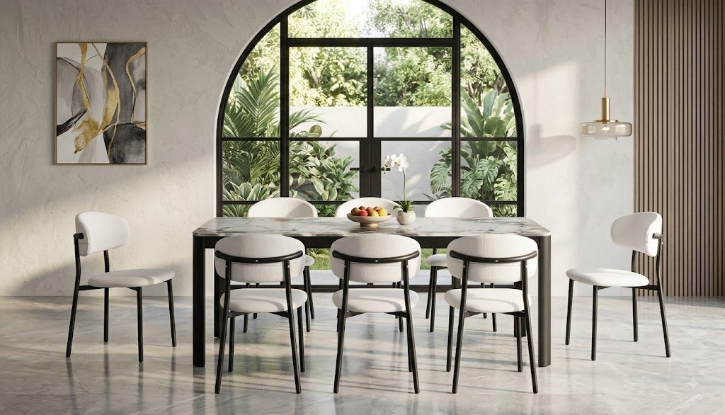 TONARA CASA - sintered stone dining table manufacturer China - TC-101 - OEM ODM furniture manufacturer Tianjin China
