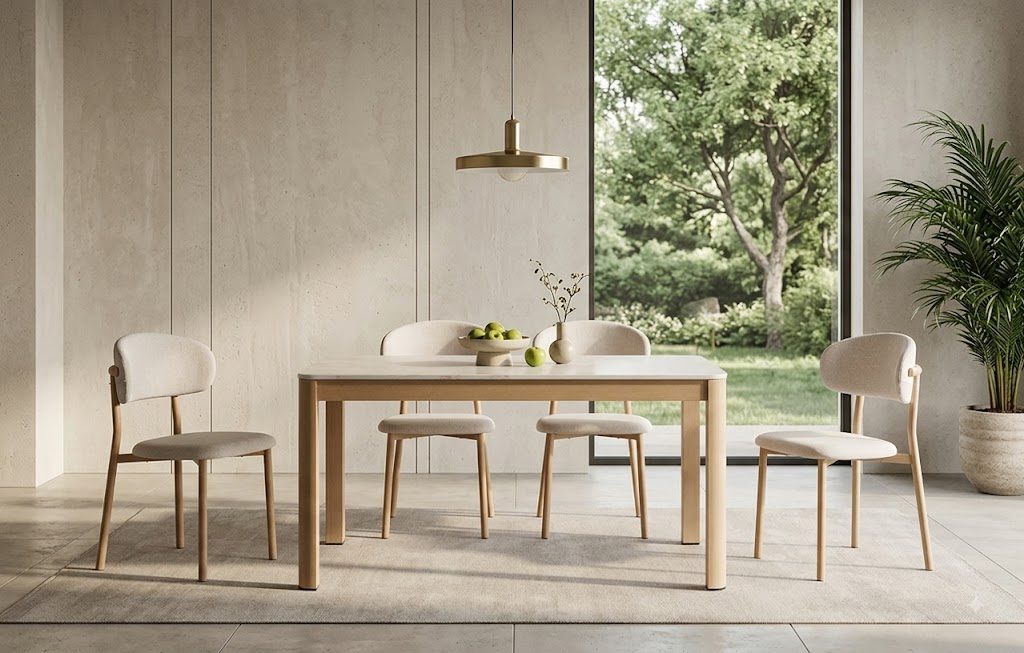 TONARA CASA - sintered stone dining table manufacturer China - TC-102 - OEM ODM furniture manufacturer Tianjin China