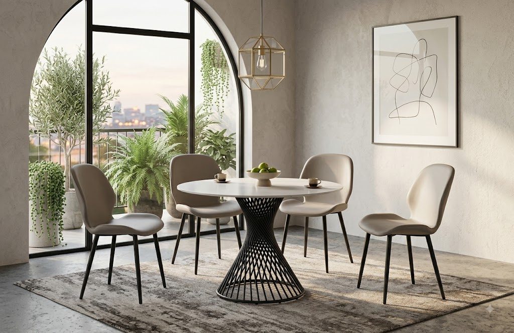 TONARA CASA - sintered stone dining table manufacturer China - TC-105 - OEM ODM furniture manufacturer Tianjin China
