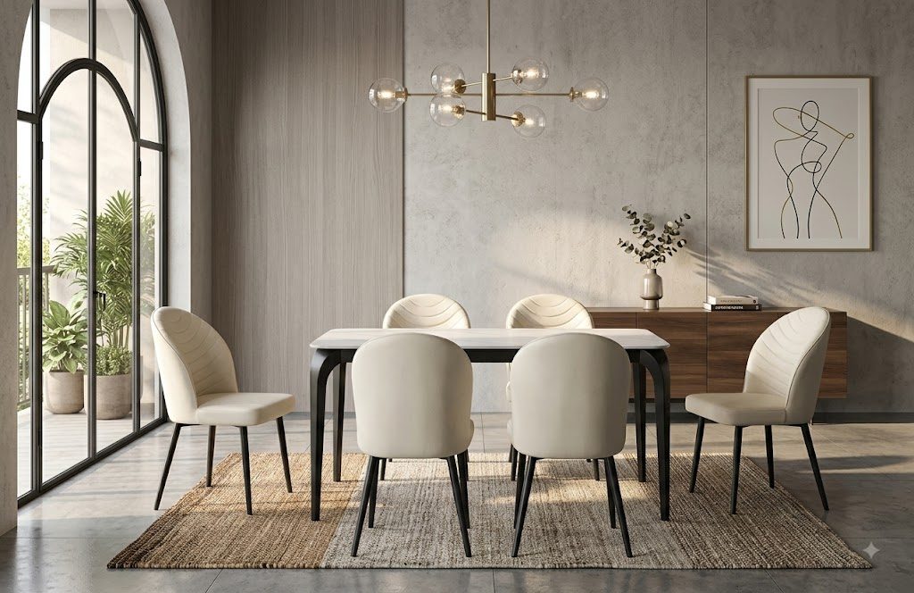 TONARA CASA - sintered stone dining table manufacturer China - TC-113 - OEM ODM furniture manufacturer Tianjin China