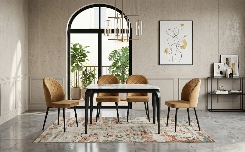TONARA CASA - sintered stone dining table manufacturer China - TC-115 - OEM ODM furniture manufacturer Tianjin China