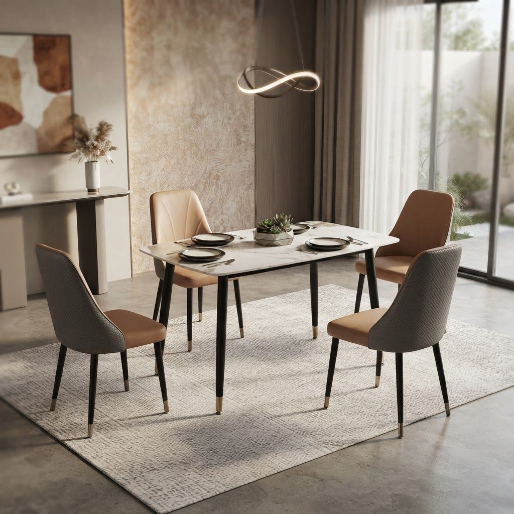 TONARA CASA - sintered stone dining table manufacturer China - TC-133 - OEM ODM furniture manufacturer Tianjin China