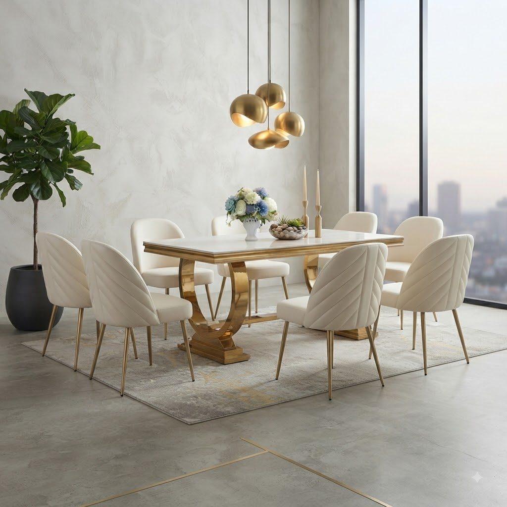 TONARA CASA - sintered stone dining table manufacturer China - TC-141 - OEM ODM furniture manufacturer Tianjin China