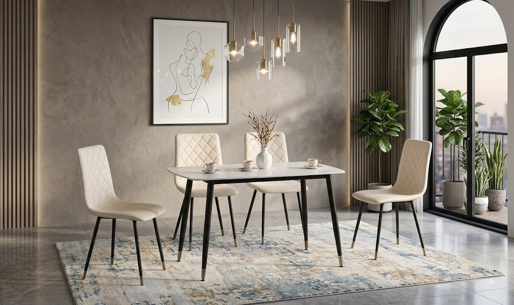 TONARA CASA - sintered stone dining table manufacturer China - TC-158 - OEM ODM furniture manufacturer Tianjin China