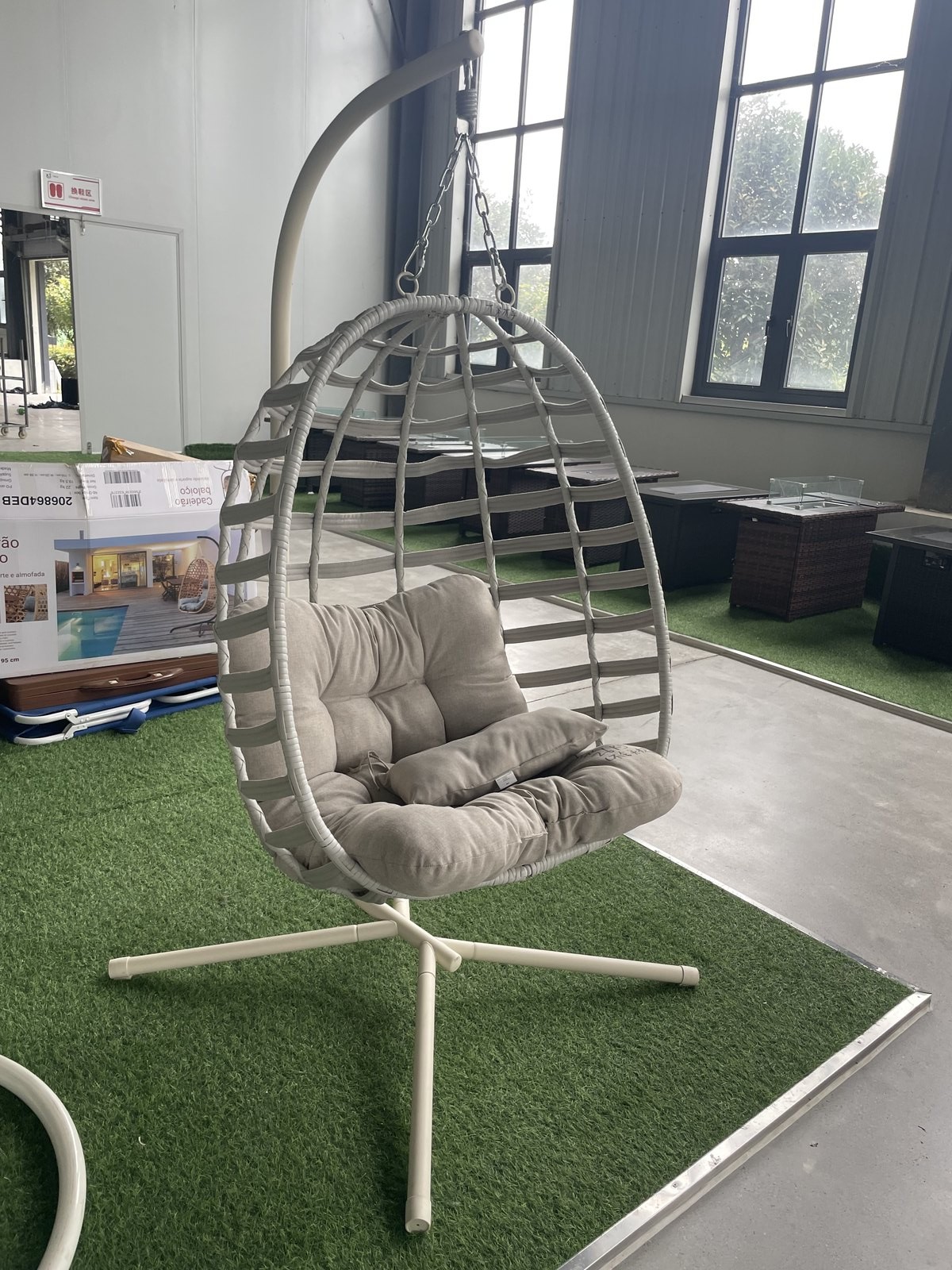 TONARA CASA - wholesale hanging egg chair and outdoor furniture manufacturer China - TC-215 - OEM ODM furniture manufacturer Tianjin China
